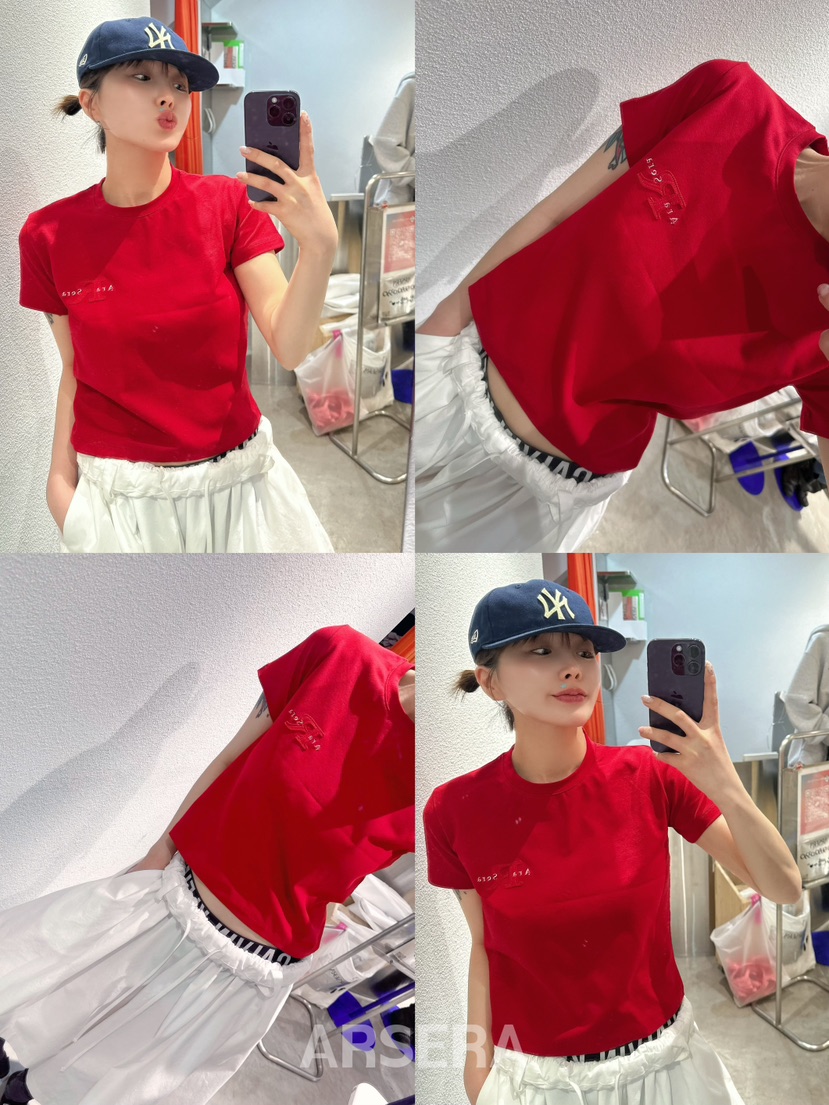 ARSERA東大門實拍女士新品真品人氣休閑職業時尚推薦T恤刺繡ARSERAT恤