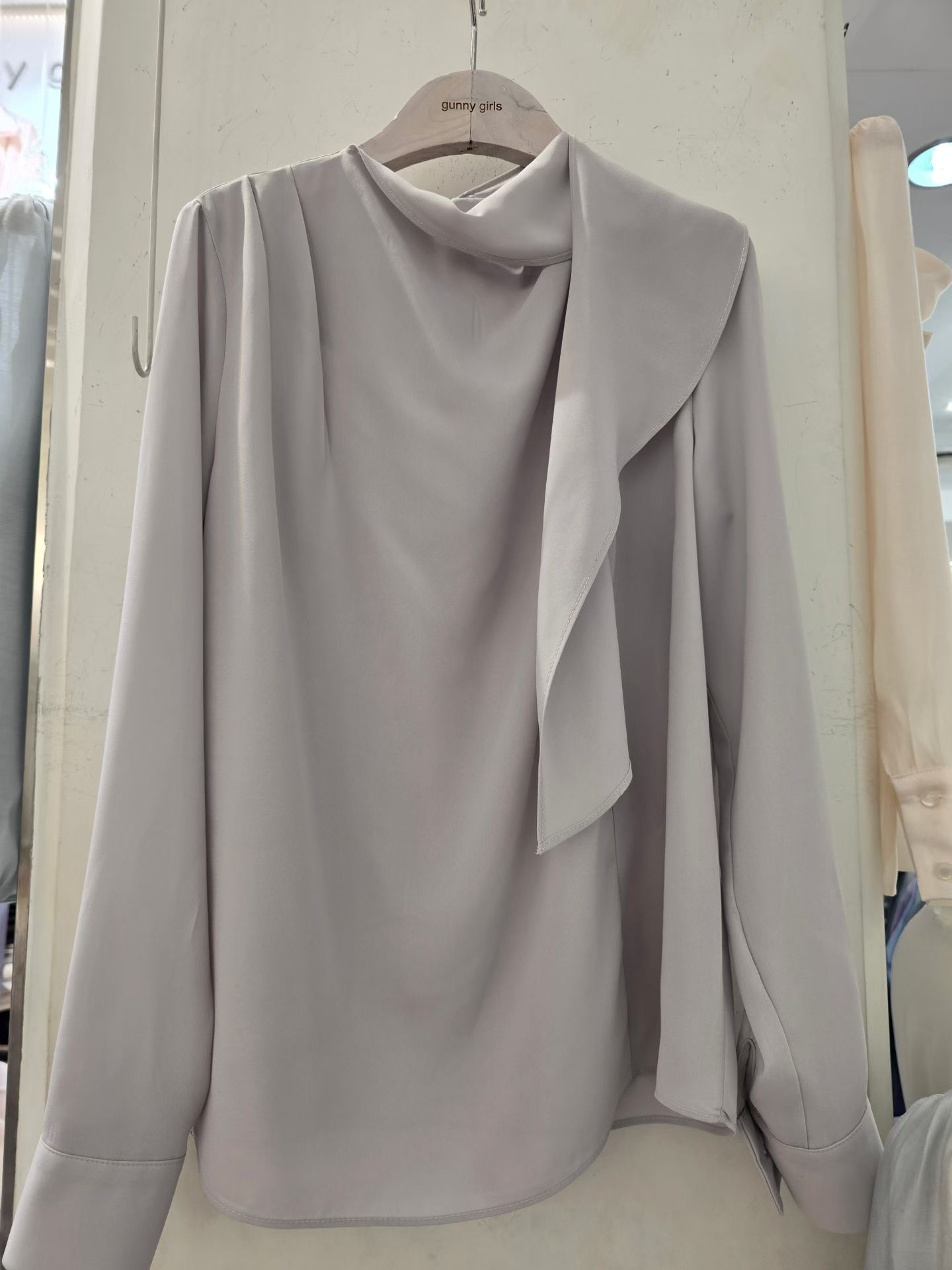 GUNNY GIRLS-거니걸스-T東大門直郵女裝新款時尚襯衫蕾絲衫GUNNY GIRLS襯衫/蕾絲衫圖色2