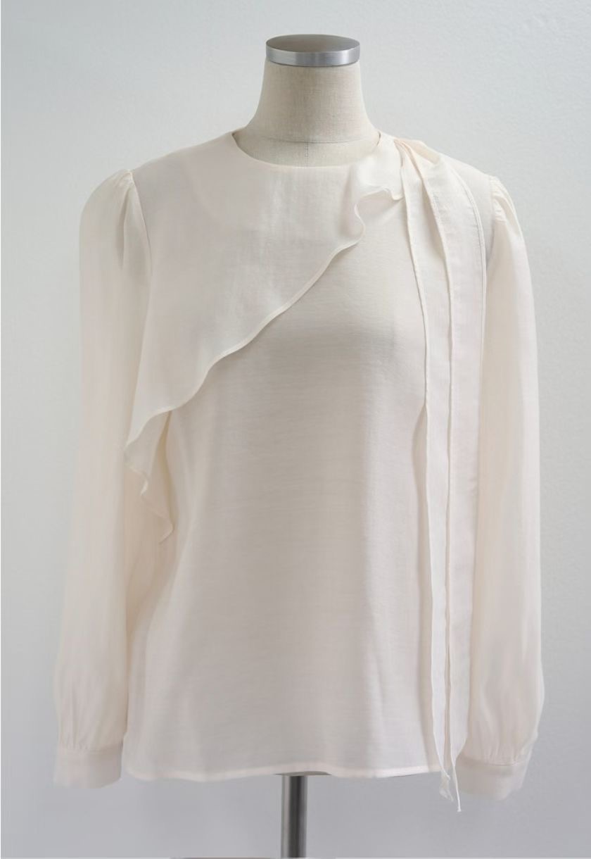 GUNNY GIRLS-거니걸스-T東大門直郵女士新款熱賣襯衫蕾絲衫GUNNY GIRLS襯衫/蕾絲衫圖色2