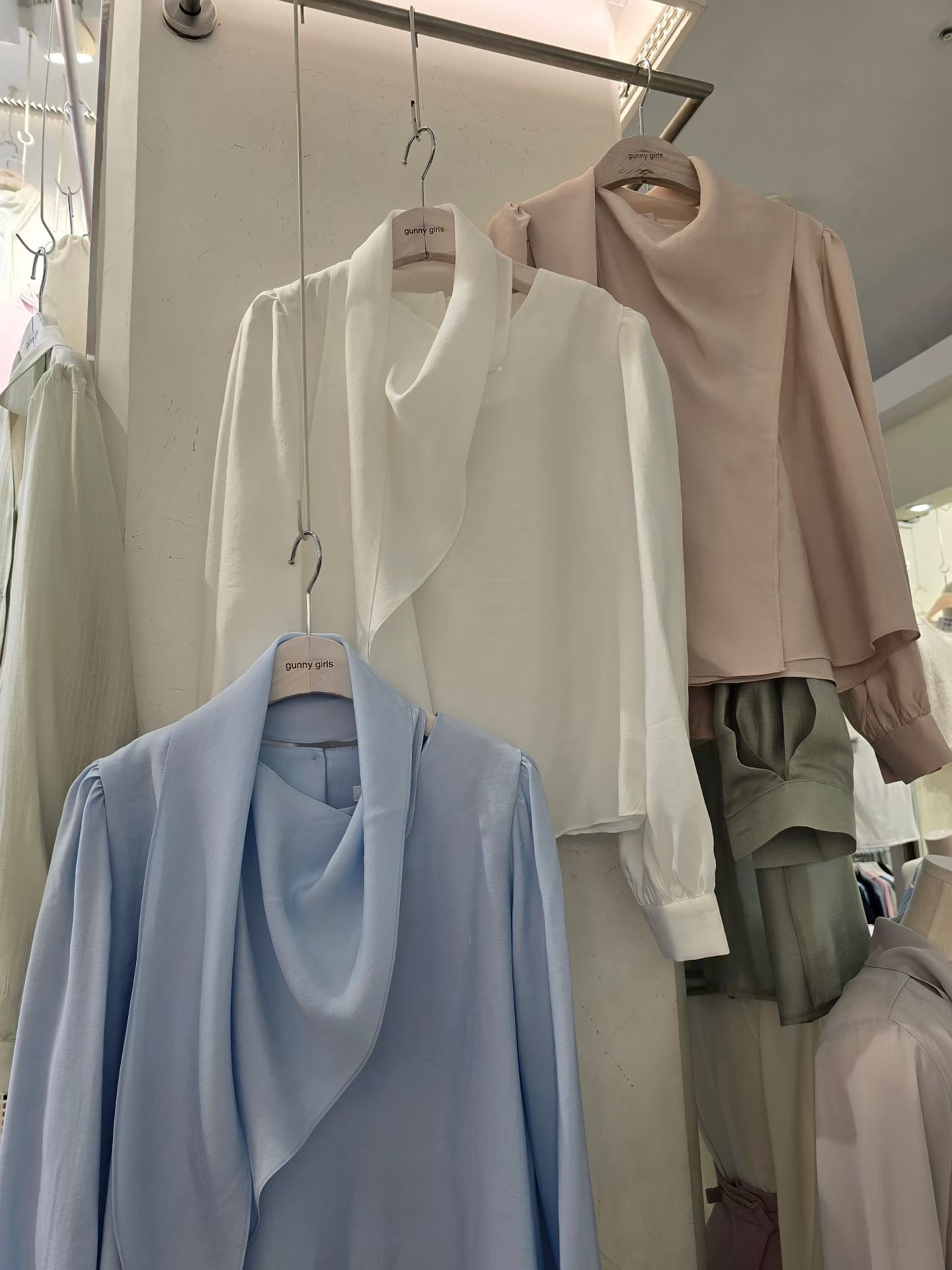 GUNNY GIRLS-거니걸스-T東大門代購女裝新品推薦襯衫蕾絲衫GUNNY GIRLS襯衫/蕾絲衫