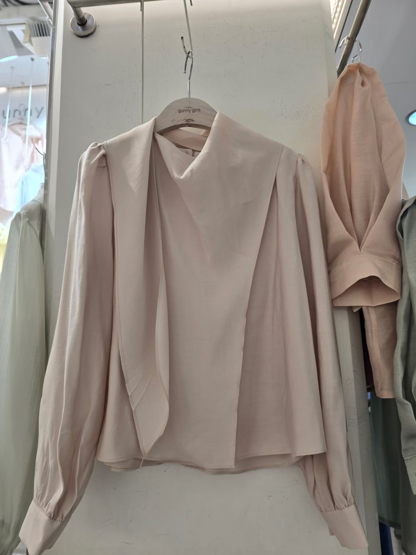 GUNNY GIRLS-거니걸스-T東大門代購女裝新品推薦襯衫蕾絲衫GUNNY GIRLS襯衫/蕾絲衫圖色2