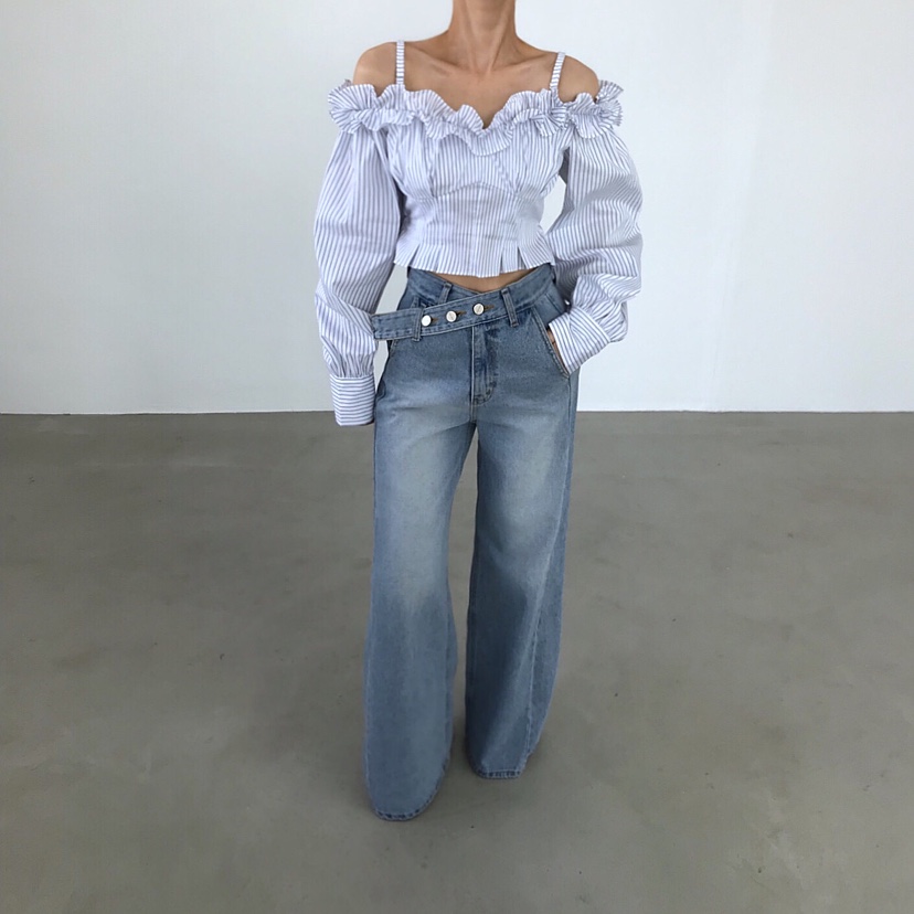 2TWO MOON東大門代購女士新品熱賣人氣時尚職業襯衫蕾絲衫2TWO MOON襯衫/蕾絲衫