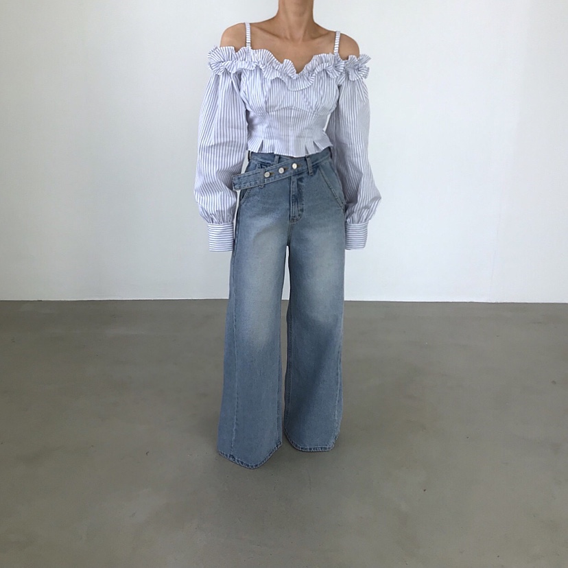 2TWO MOON東大門代購女士新品熱賣人氣時尚職業襯衫蕾絲衫2TWO MOON襯衫/蕾絲衫