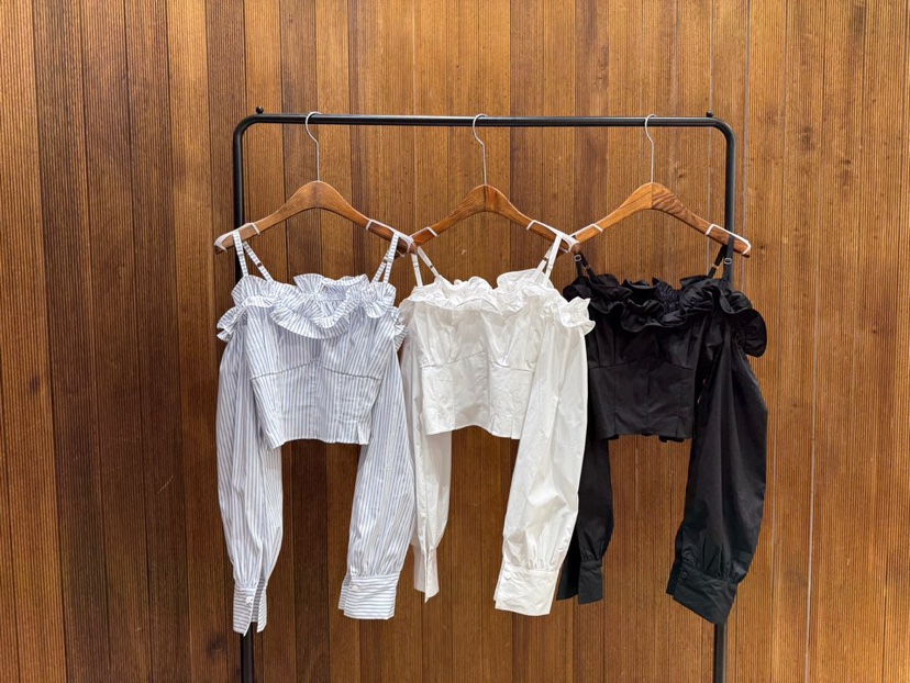 2TWO MOON東大門代購女士新品熱賣人氣時尚職業襯衫蕾絲衫2TWO MOON襯衫/蕾絲衫