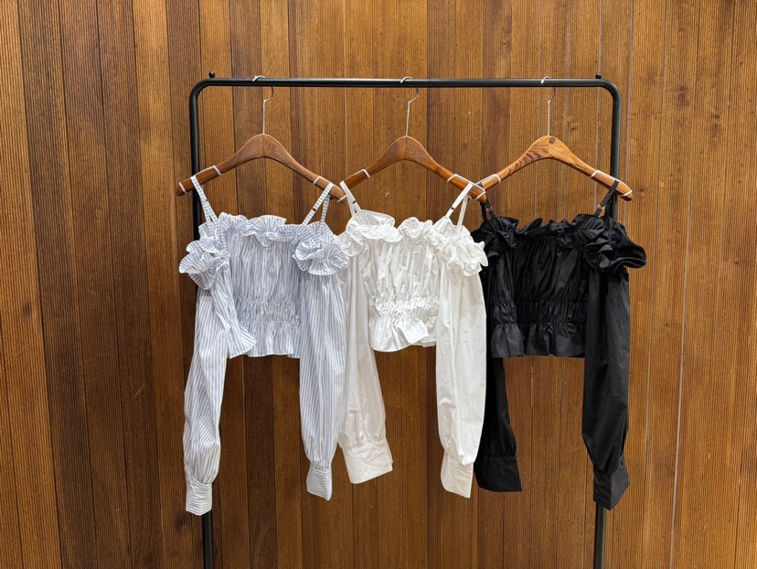 2TWO MOON東大門代購女士新品熱賣人氣時尚職業襯衫蕾絲衫2TWO MOON襯衫/蕾絲衫