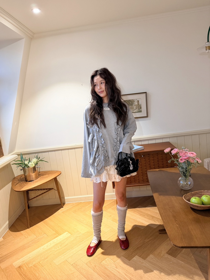 BOUTIQUE-L東大門直郵女裝新款26春夏推薦時尚人氣長袖T恤BOUTIQUE-L長袖T恤