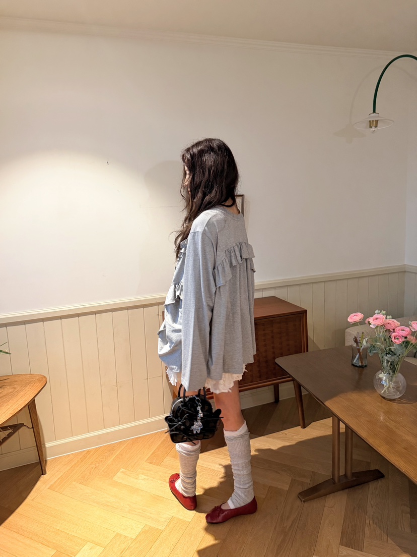 BOUTIQUE-L東大門直郵女裝新款26春夏推薦時尚人氣長袖T恤BOUTIQUE-L長袖T恤