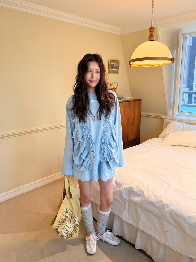 BOUTIQUE-L東大門直郵女裝新款26春夏推薦時尚人氣長袖T恤BOUTIQUE-L長袖T恤