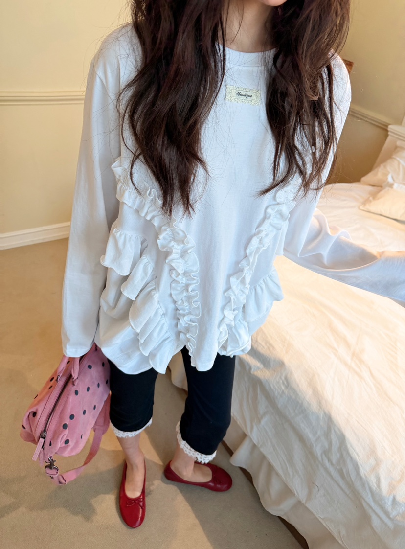 BOUTIQUE-L東大門直郵女裝新款26春夏推薦時尚人氣長袖T恤BOUTIQUE-L長袖T恤