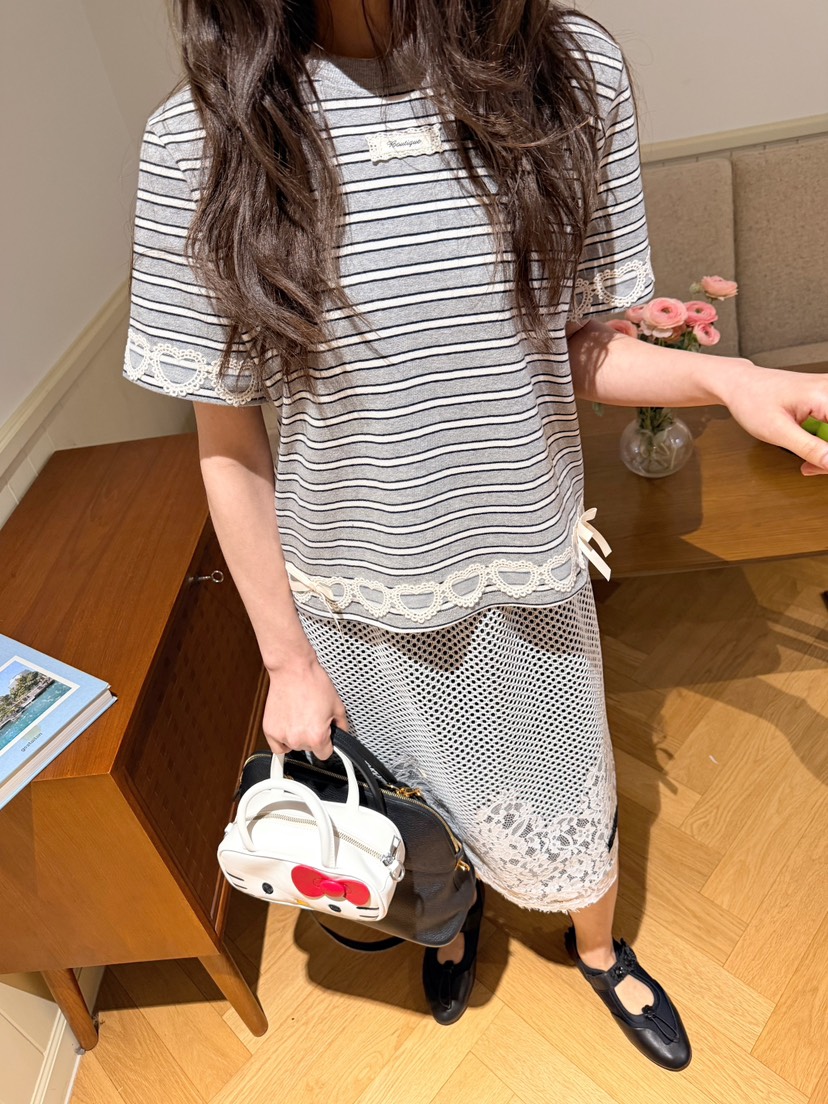 BOUTIQUE-L東大門直郵女士新款真品熱賣人氣推薦26春夏T恤BOUTIQUE-LT恤