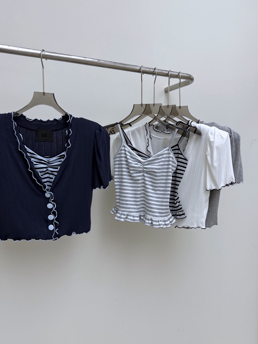 AB東大門代購女士新品熱賣時尚職業真品T恤不含內搭羊毛衫ABT恤