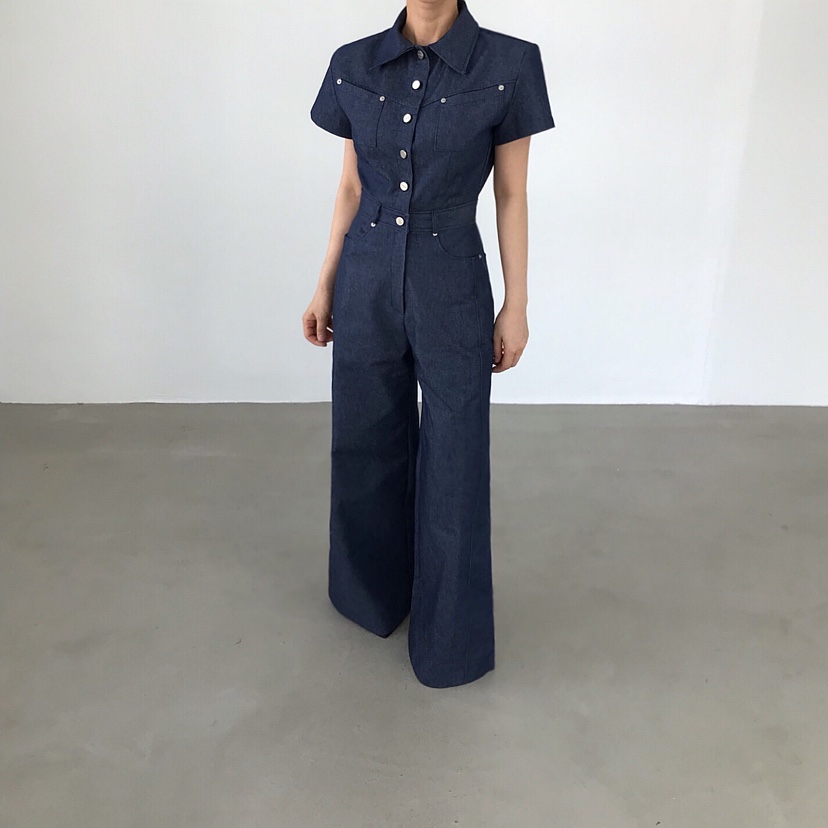 2TWO MOON韓國直郵女士新款熱賣26春夏休閑推薦連體褲長款2TWO MOON連體褲圖色2