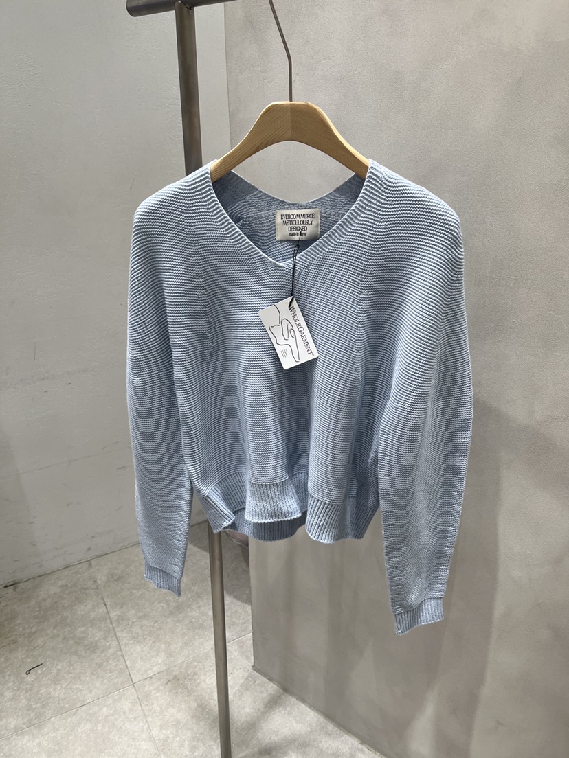 EVERCOMMERCE METICULOUSLY DESIGNED韓國直郵女裝新款休閑針織衫EVERCOMMERCE METICULOUSLY DESIGNED針織衫圖色4