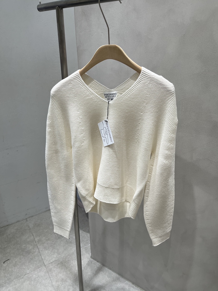 EVERCOMMERCE METICULOUSLY DESIGNED韓國直郵女裝新款休閑針織衫EVERCOMMERCE METICULOUSLY DESIGNED針織衫圖色5