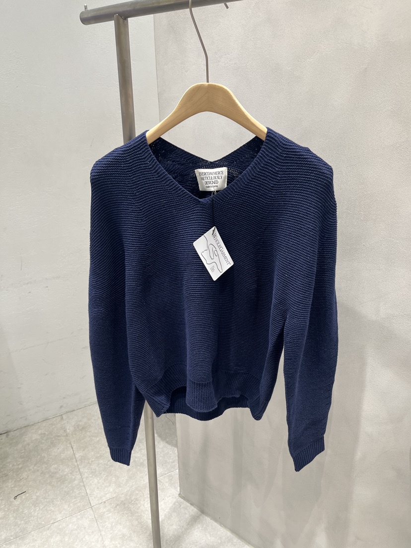 EVERCOMMERCE METICULOUSLY DESIGNED韓國直郵女裝新款休閑針織衫EVERCOMMERCE METICULOUSLY DESIGNED針織衫圖色6
