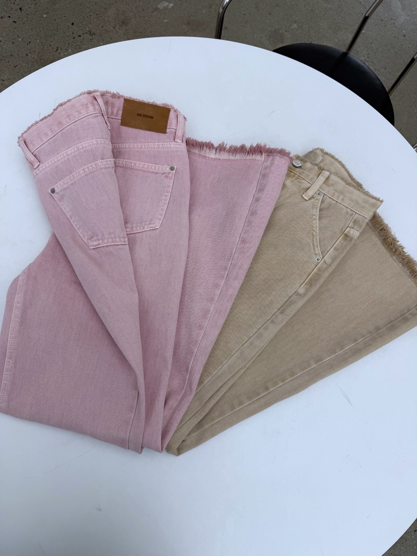 AB東大門代購女士新款休閑26春夏推薦時尚真品熱賣牛仔褲AB牛仔褲