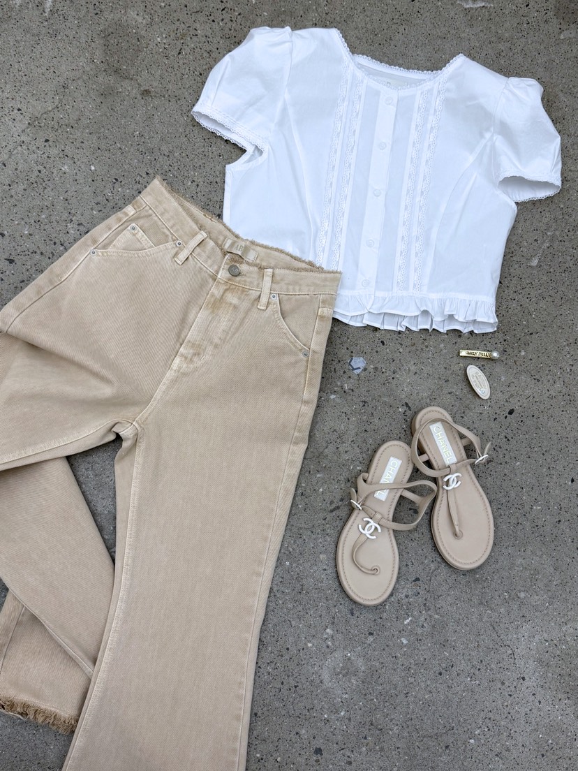 AB東大門代購女士新款休閑26春夏推薦時尚真品熱賣牛仔褲AB牛仔褲