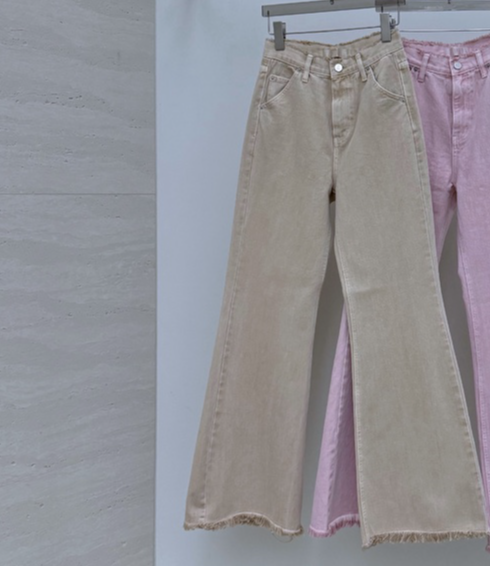 AB東大門代購女士新款休閑26春夏推薦時尚真品熱賣牛仔褲AB牛仔褲圖色2