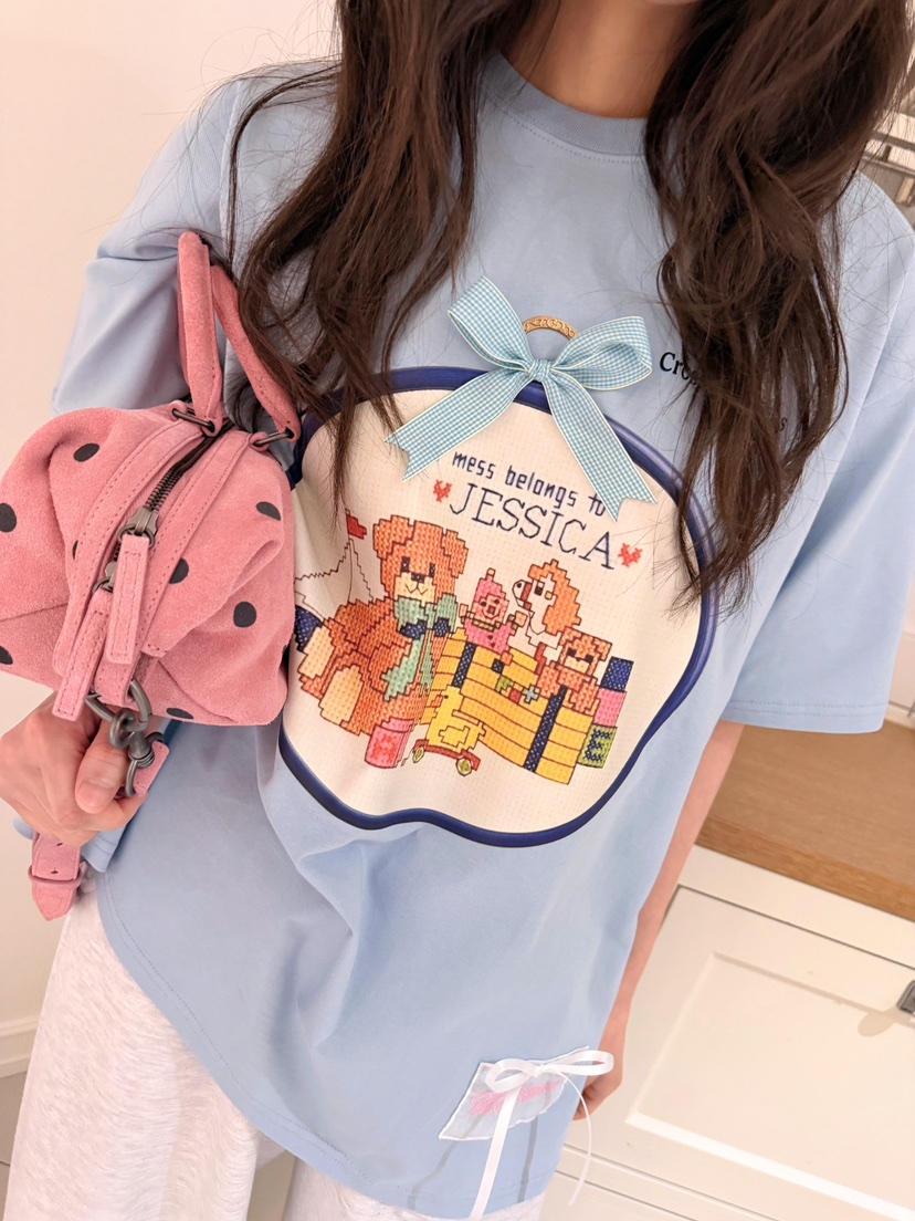 BOUTIQUE-L東大門直郵女士新品休閑熱賣推薦26春夏時尚T恤BOUTIQUE-LT恤