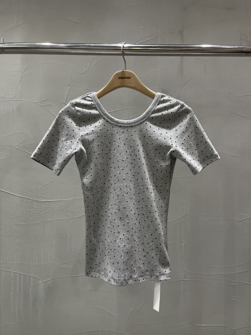 INSSENSE-A韓國代購女士新款人氣推薦時尚熱賣休閑真品T恤INSSENSE-AT恤圖色2