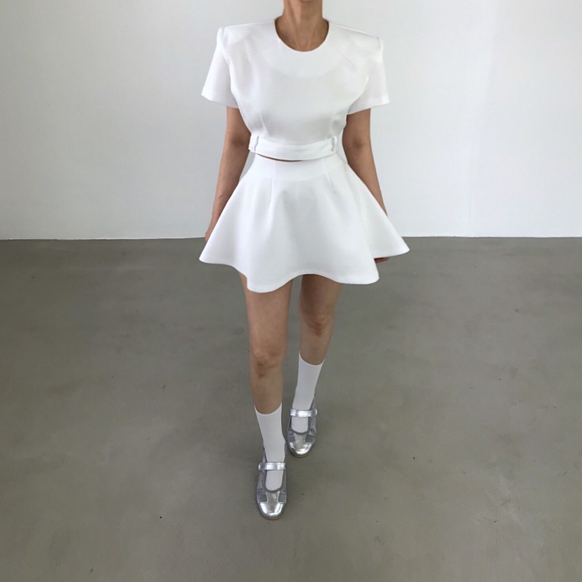 2TWO MOON東大門實拍女士新款26春夏真品人氣推薦套裝套裝2TWO MOON套裝圖色2