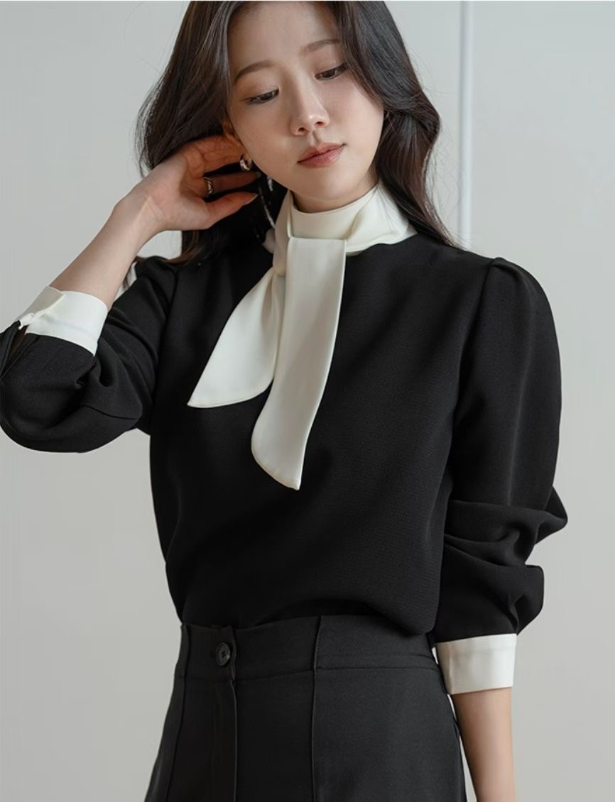 GUNNY GIRLS-거니걸스-T韓國直郵女裝新品職業襯衫蕾絲衫GUNNY GIRLS襯衫/蕾絲衫