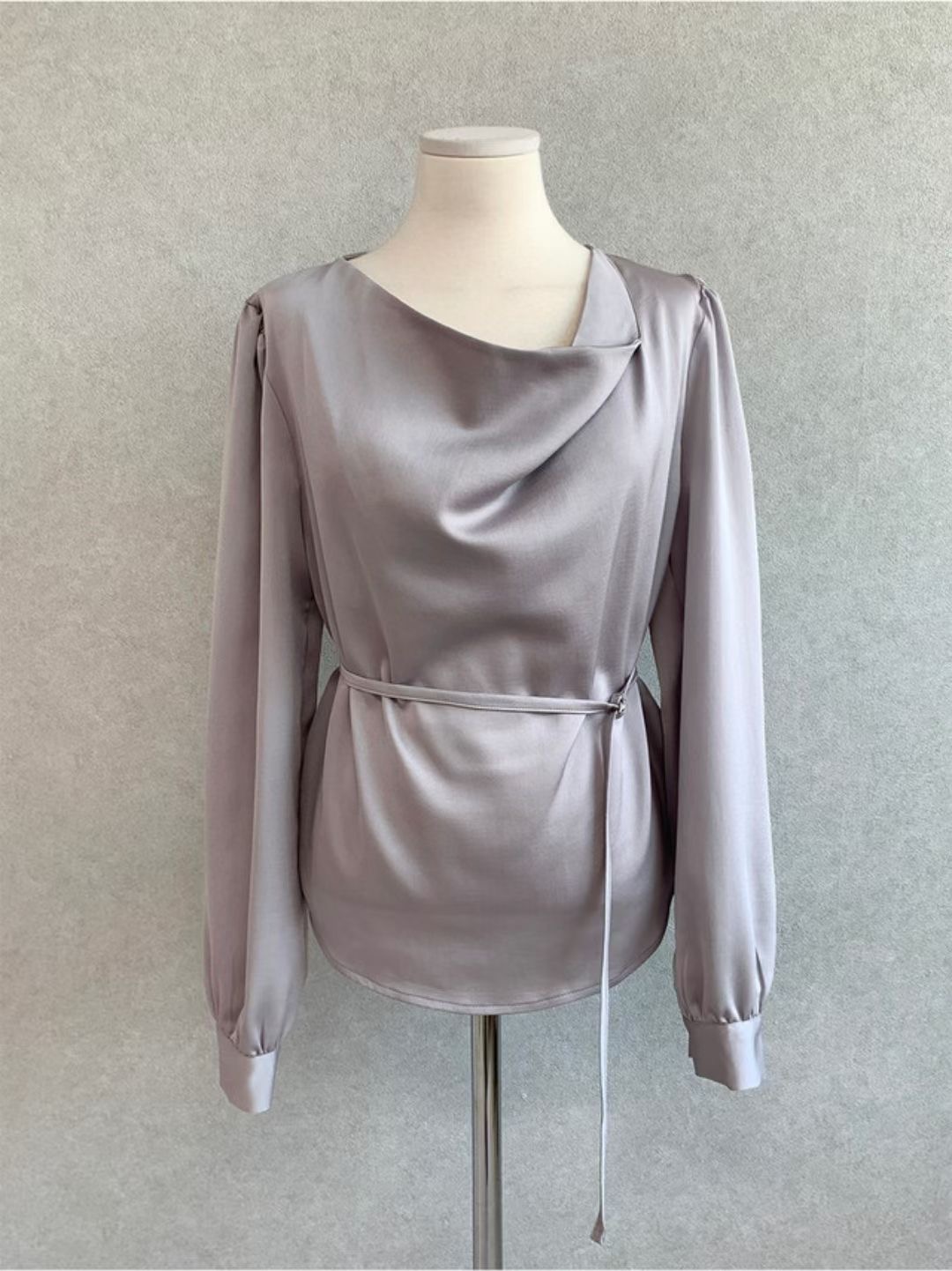 GUNNY GIRLS-거니걸스-T東大門直郵女裝新款真品襯衫蕾絲衫含腰繩GUNNY GIRLS襯衫/蕾絲衫圖色3