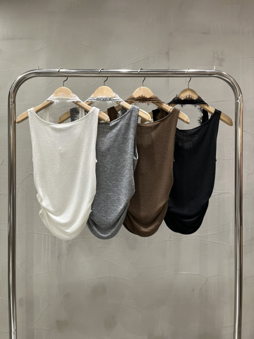 INSSENSE-A東大門實拍女裝新品時尚26春夏熱賣推薦吊帶背心INSSENSE-A吊帶/背心