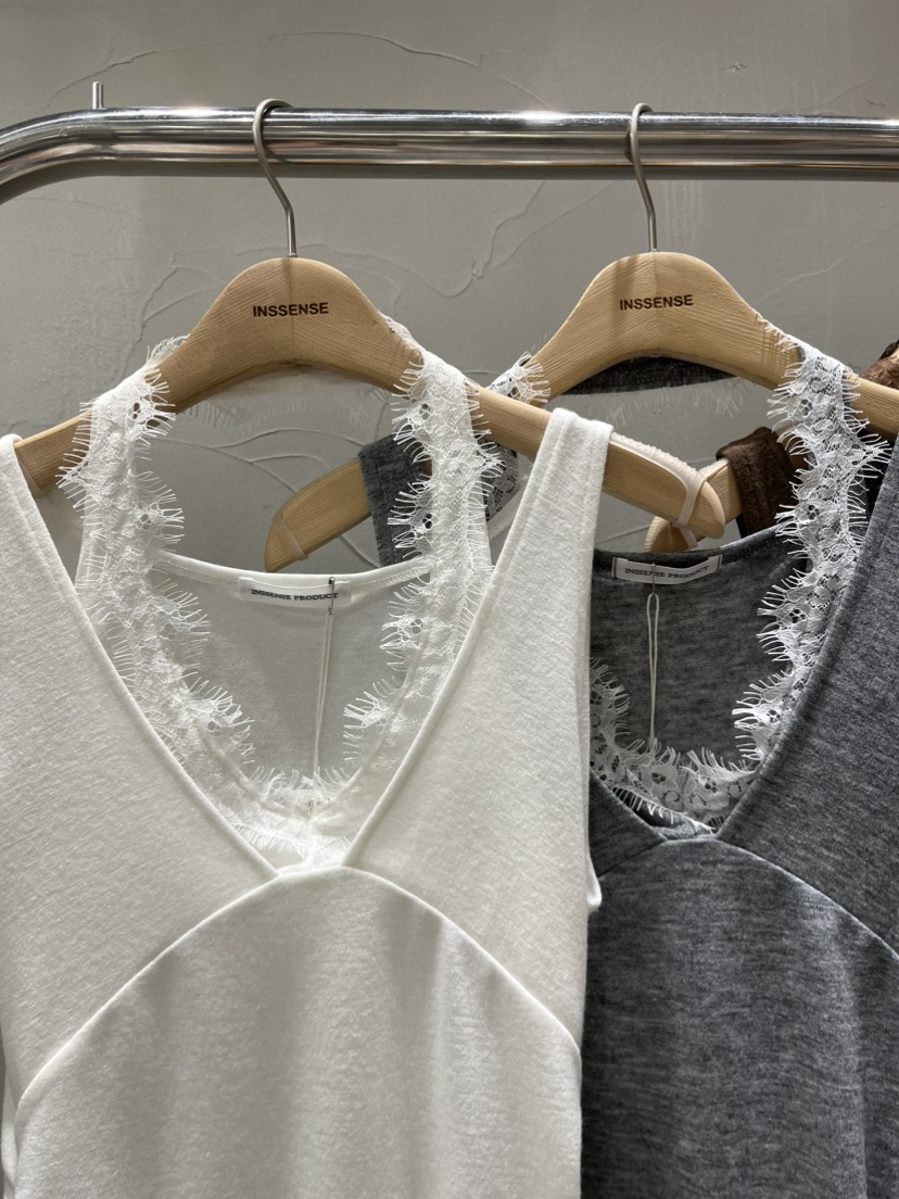 INSSENSE-A東大門實拍女裝新品時尚26春夏熱賣推薦吊帶背心INSSENSE-A吊帶/背心