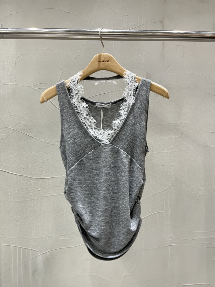 INSSENSE-A東大門實拍女裝新品時尚26春夏熱賣推薦吊帶背心INSSENSE-A吊帶/背心圖色1