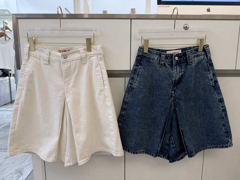 SYMBOL韓國直郵女裝新品26春夏休閑時尚真品短褲不含腰帶SYMBOL短褲