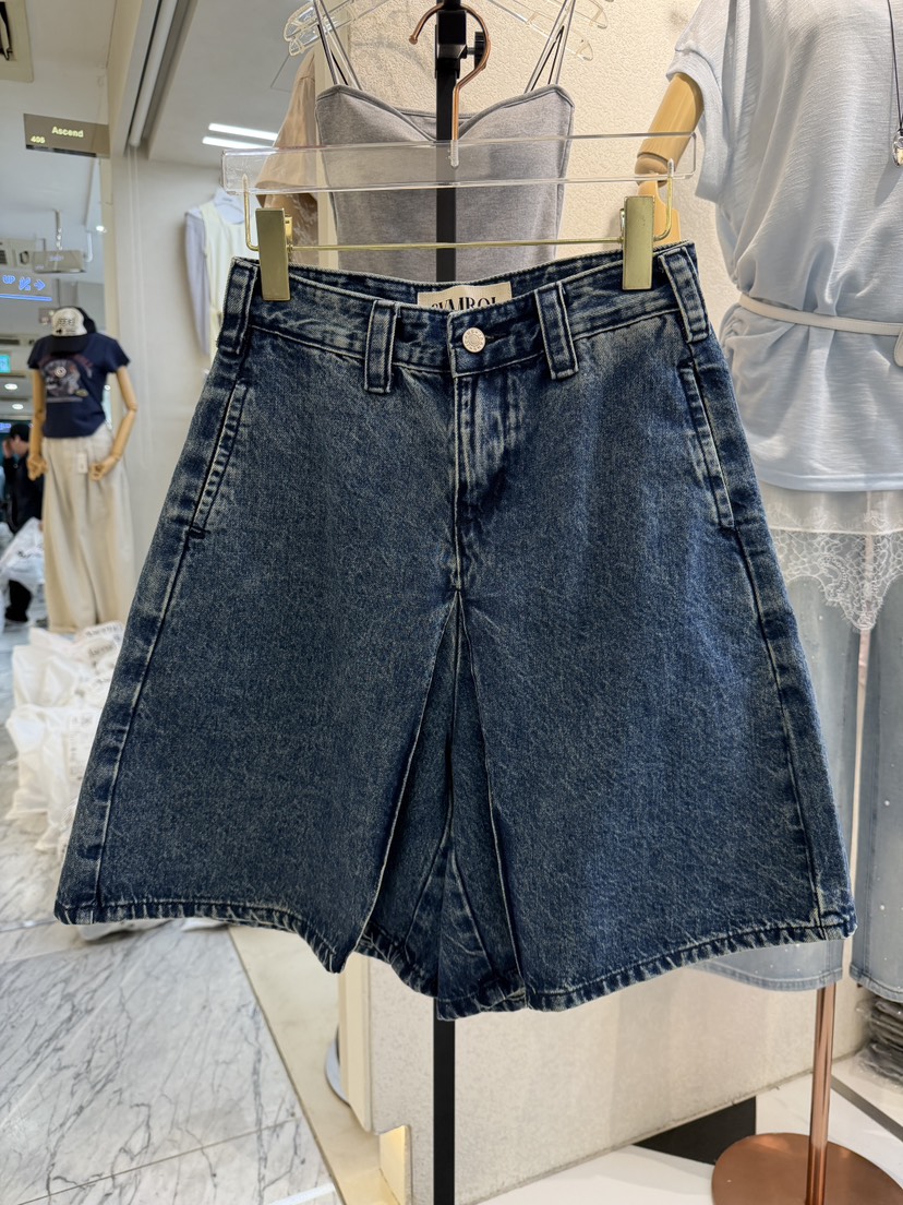 SYMBOL韓國直郵女裝新品26春夏休閑時尚真品短褲不含腰帶SYMBOL短褲圖色2