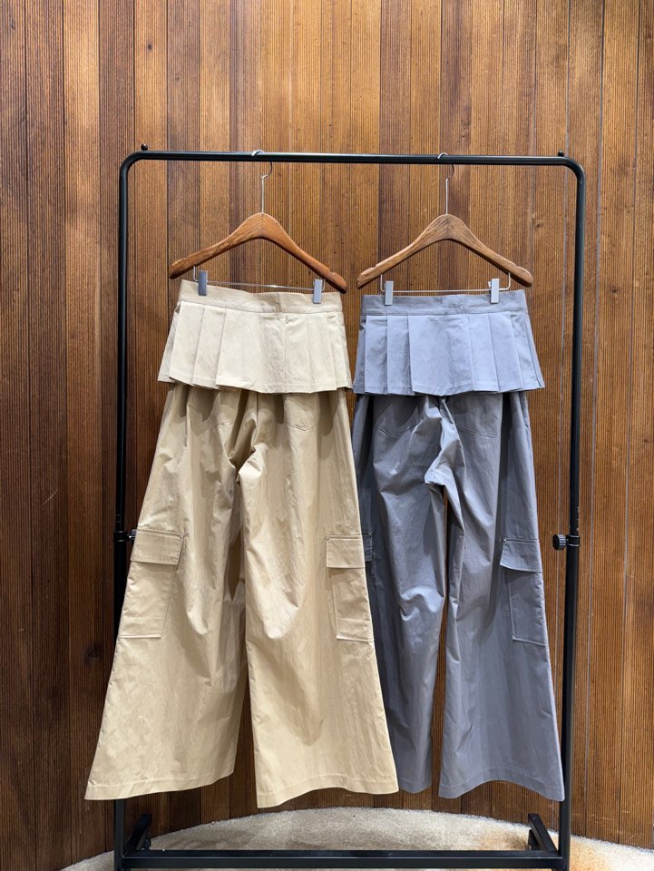 2TWO MOON東大門實拍女裝新款職業人氣真品時尚休閑褲褶皺2TWO MOON休閑褲