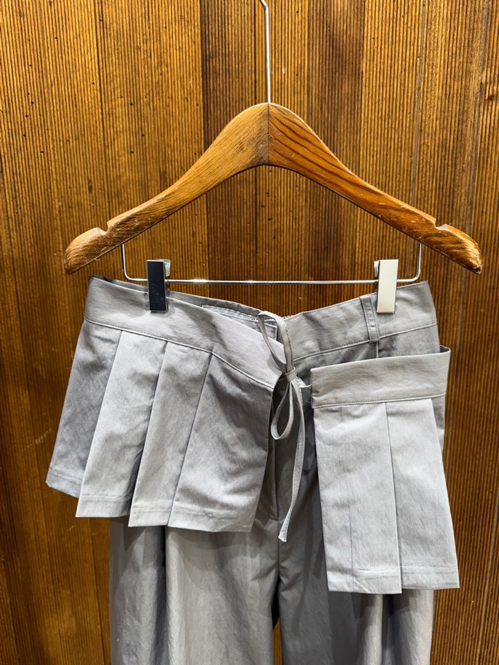 2TWO MOON東大門實拍女裝新款職業人氣真品時尚休閑褲褶皺2TWO MOON休閑褲