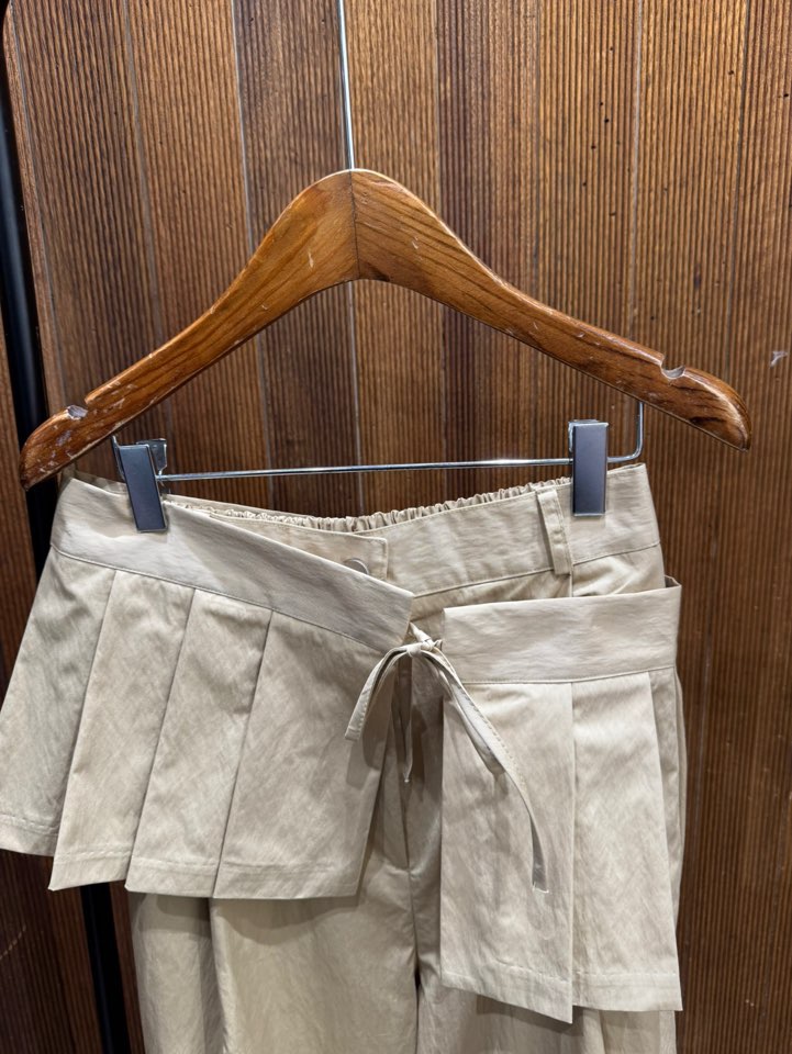 2TWO MOON東大門實拍女裝新款職業人氣真品時尚休閑褲褶皺2TWO MOON休閑褲