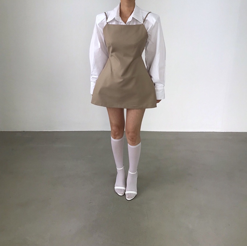 2TWO MOON韓國代購女士新款26春夏熱賣推薦連衣裙不含內搭2TWO MOON連衣裙圖色2