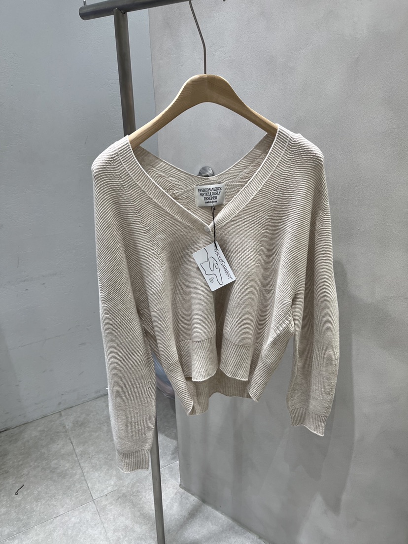 EVERCOMMERCE METICULOUSLY DESIGNED東大門代購女裝新品時尚針織衫EVERCOMMERCE METICULOUSLY DESIGNED針織衫圖色2