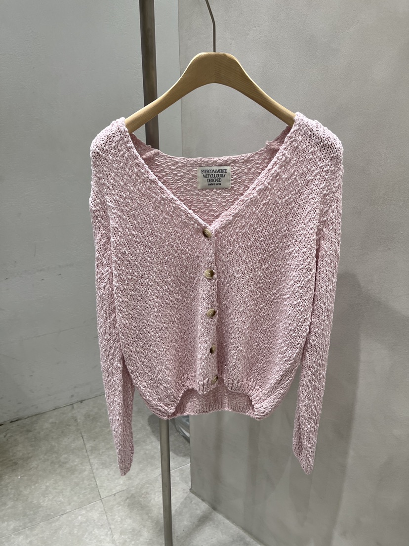 EVERCOMMERCE METICULOUSLY DESIGNED東大門直郵女士新款推薦針織衫開衫EVERCOMMERCE METICULOUSLY DESIGNED針織衫圖色1