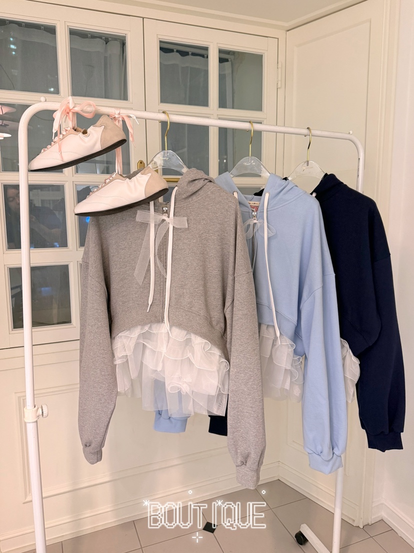 BOUTIQUE-L韓國代購女裝新品26春夏推薦休閑熱賣夾克雪紡BOUTIQUE-L夾克