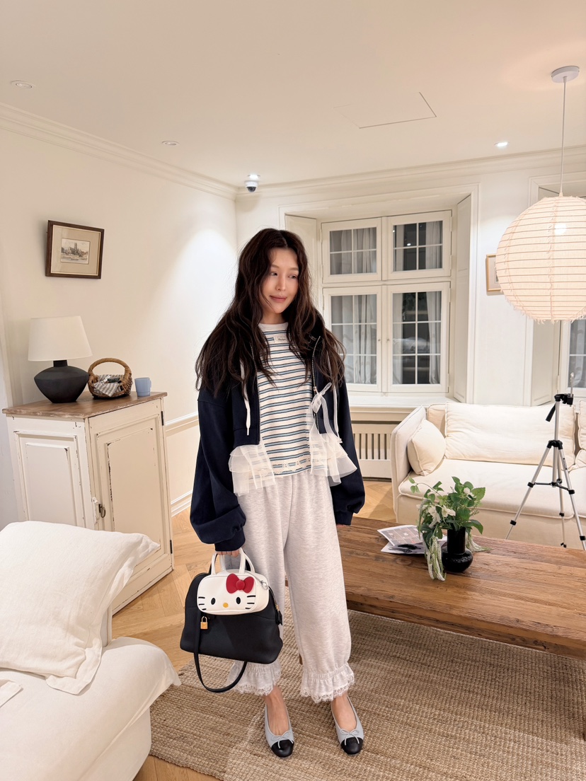 BOUTIQUE-L韓國代購女裝新品26春夏推薦休閑熱賣夾克雪紡BOUTIQUE-L夾克