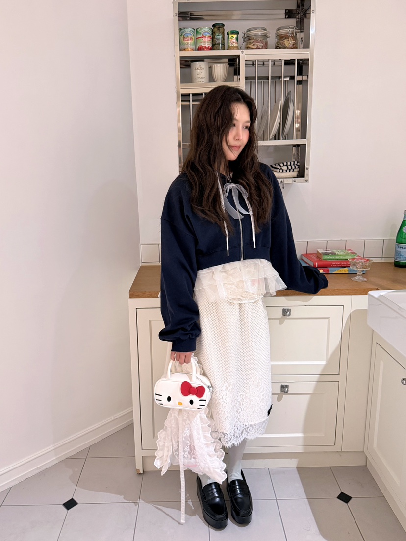 BOUTIQUE-L韓國代購女裝新品26春夏推薦休閑熱賣夾克雪紡BOUTIQUE-L夾克