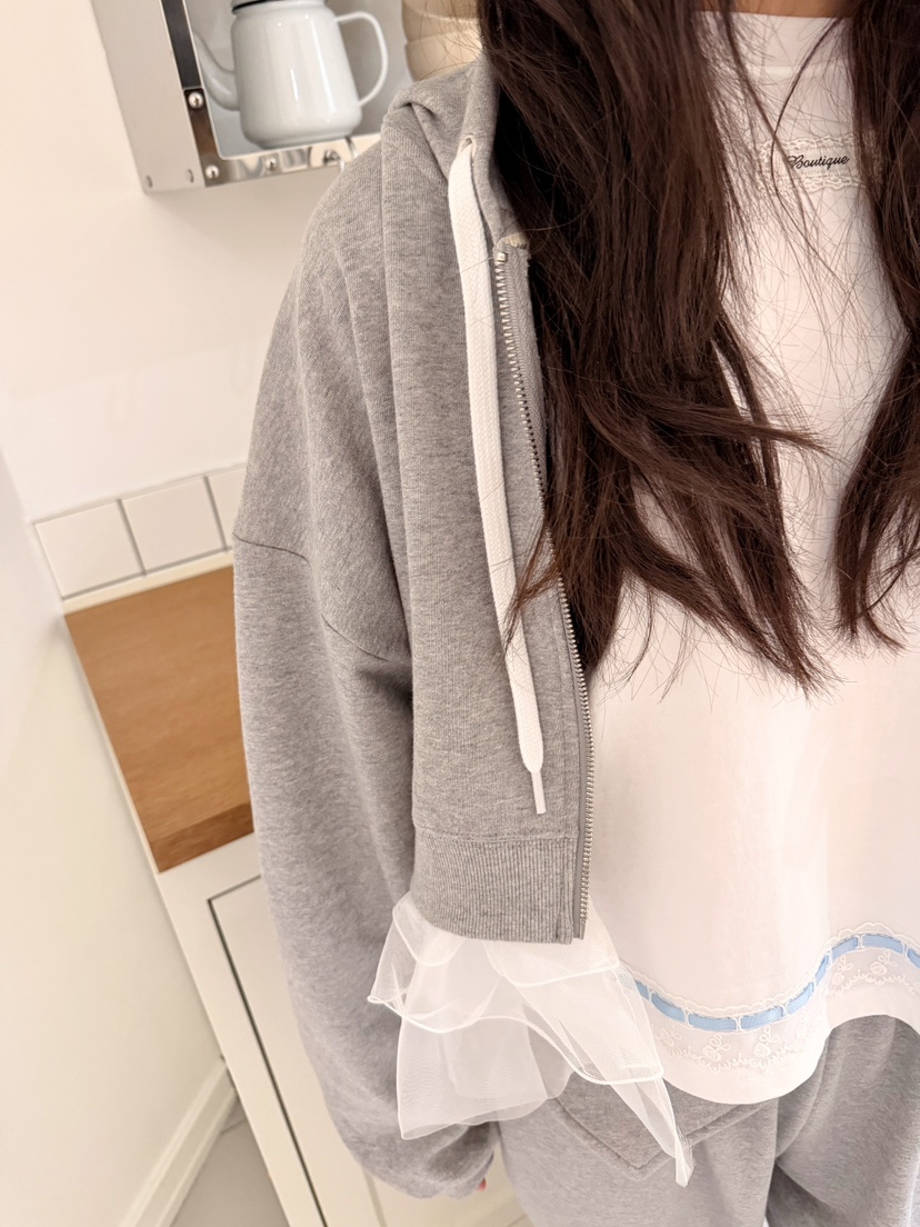 BOUTIQUE-L韓國代購女裝新品26春夏推薦休閑熱賣夾克雪紡BOUTIQUE-L夾克