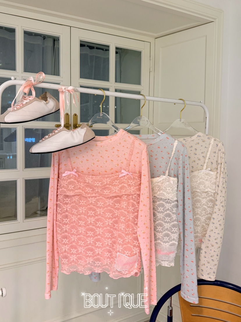 BOUTIQUE-L韓國直郵實拍女士新品休閑26春夏職業長袖T恤BOUTIQUE-L長袖T恤