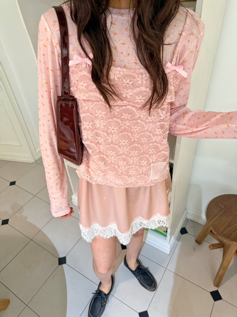 BOUTIQUE-L韓國直郵實拍女士新品休閑26春夏職業長袖T恤BOUTIQUE-L長袖T恤