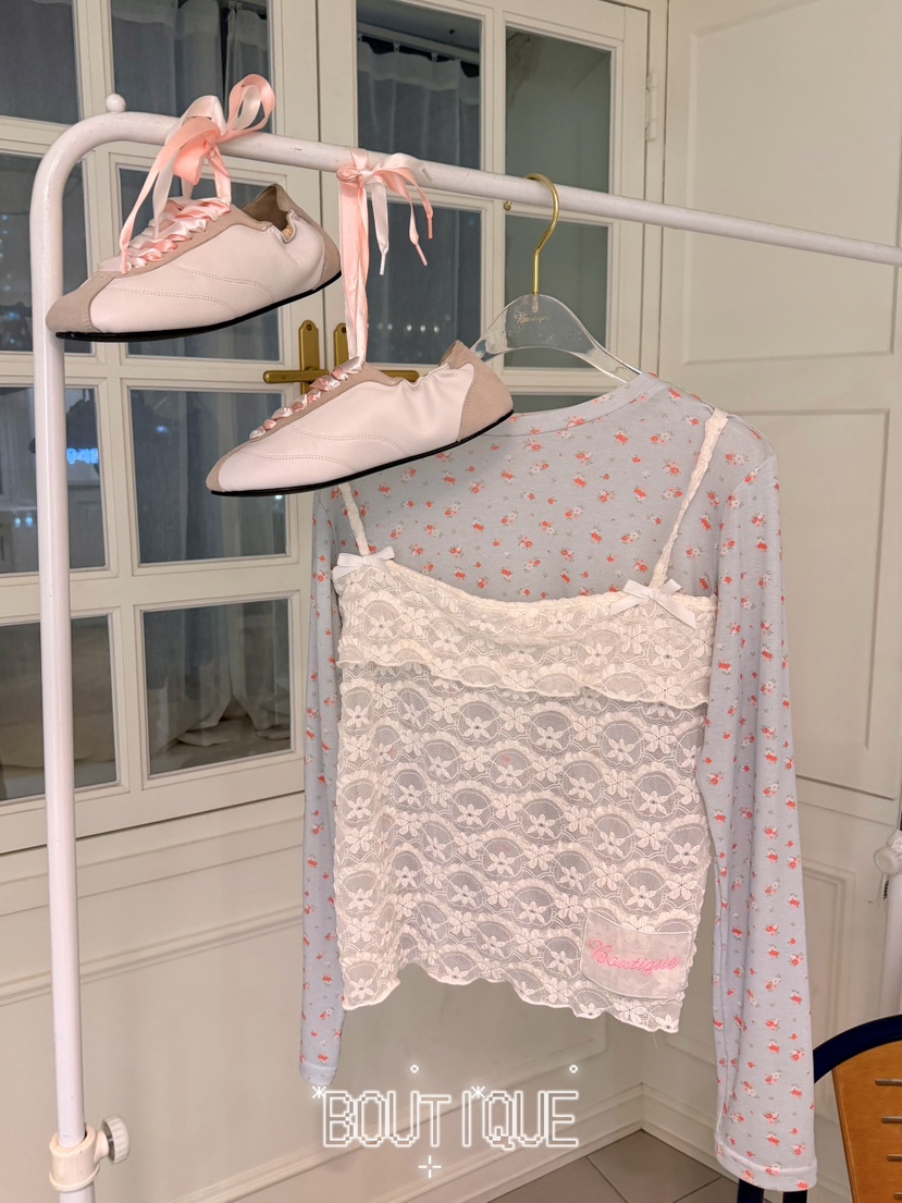 BOUTIQUE-L韓國直郵實拍女士新品休閑26春夏職業長袖T恤BOUTIQUE-L長袖T恤圖色1