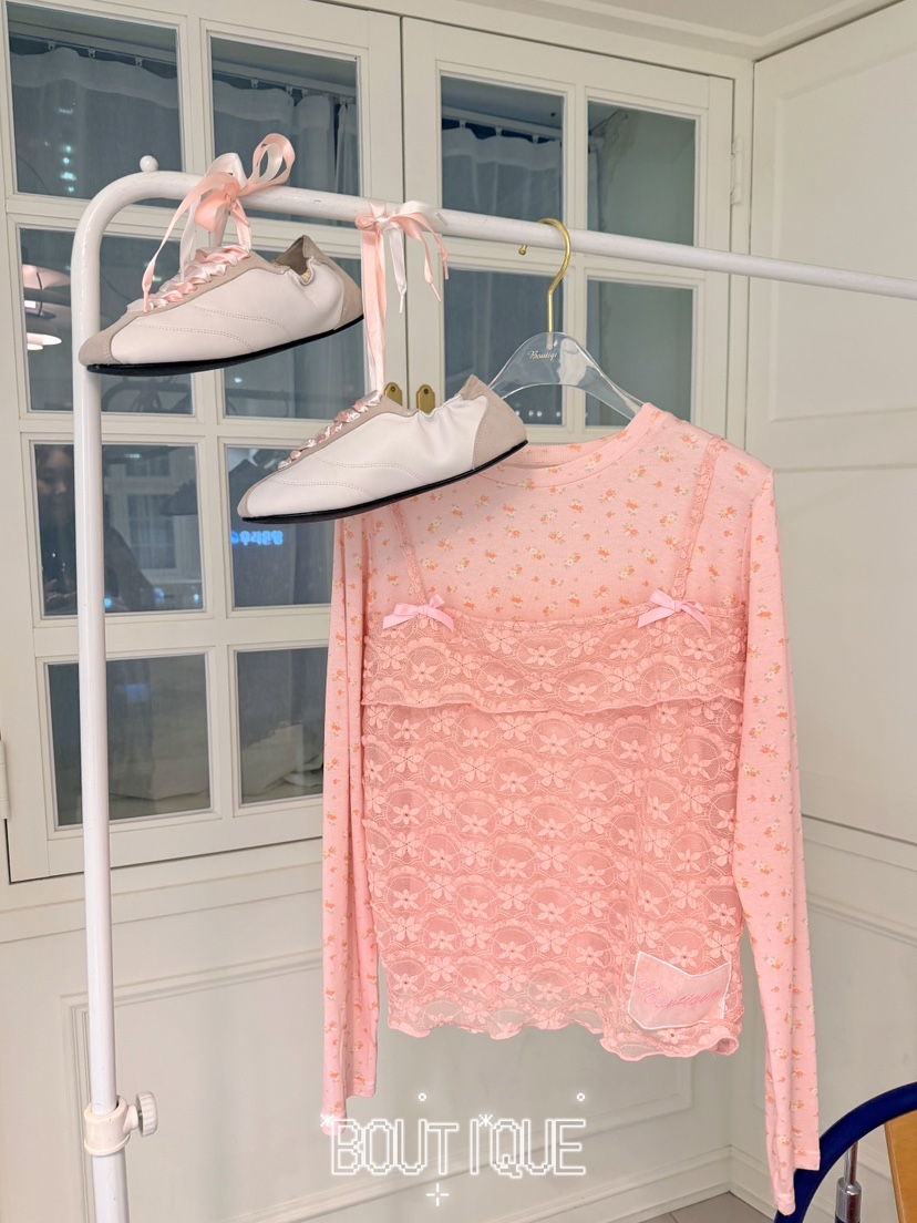 BOUTIQUE-L韓國直郵實拍女士新品休閑26春夏職業長袖T恤BOUTIQUE-L長袖T恤圖色3