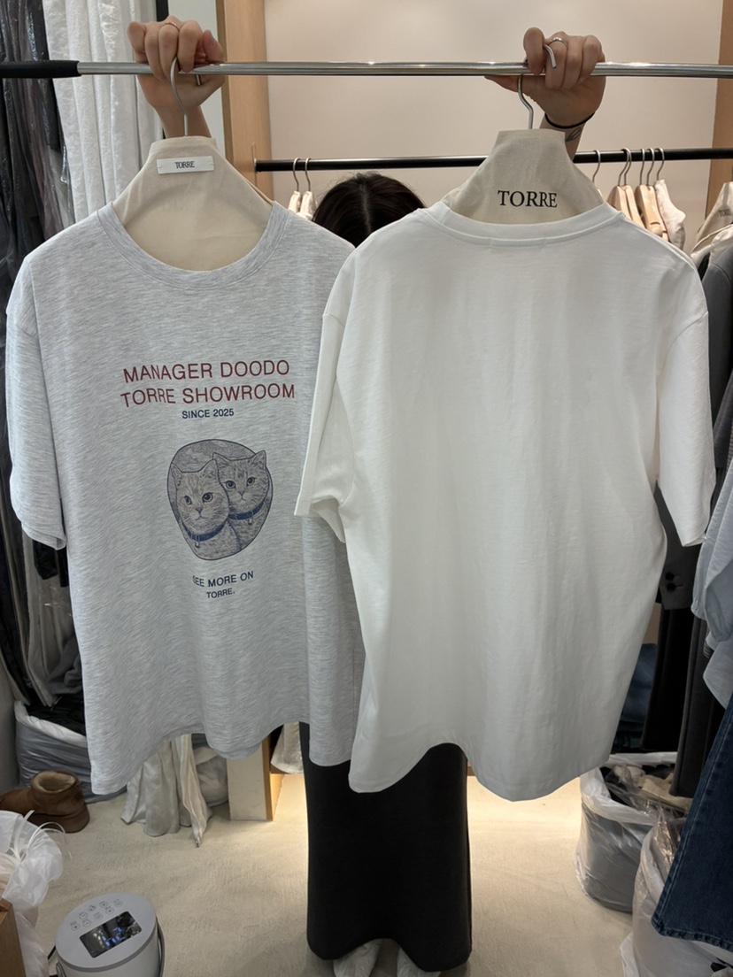 TORRE東大門代購女裝新品職業人氣休閑26春夏真品推薦T恤TORRET恤