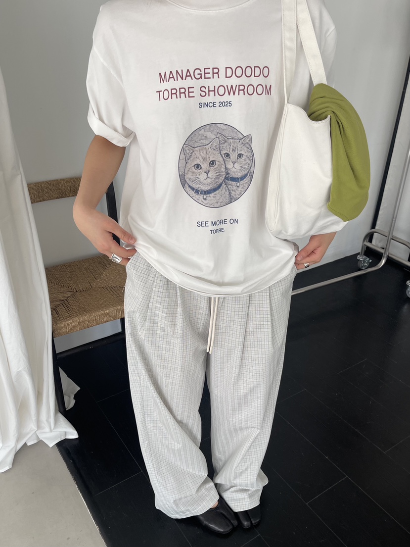 TORRE東大門代購女裝新品職業人氣休閑26春夏真品推薦T恤TORRET恤