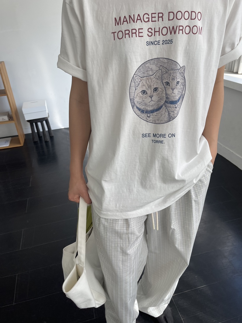 TORRE東大門代購女裝新品職業人氣休閑26春夏真品推薦T恤TORRET恤