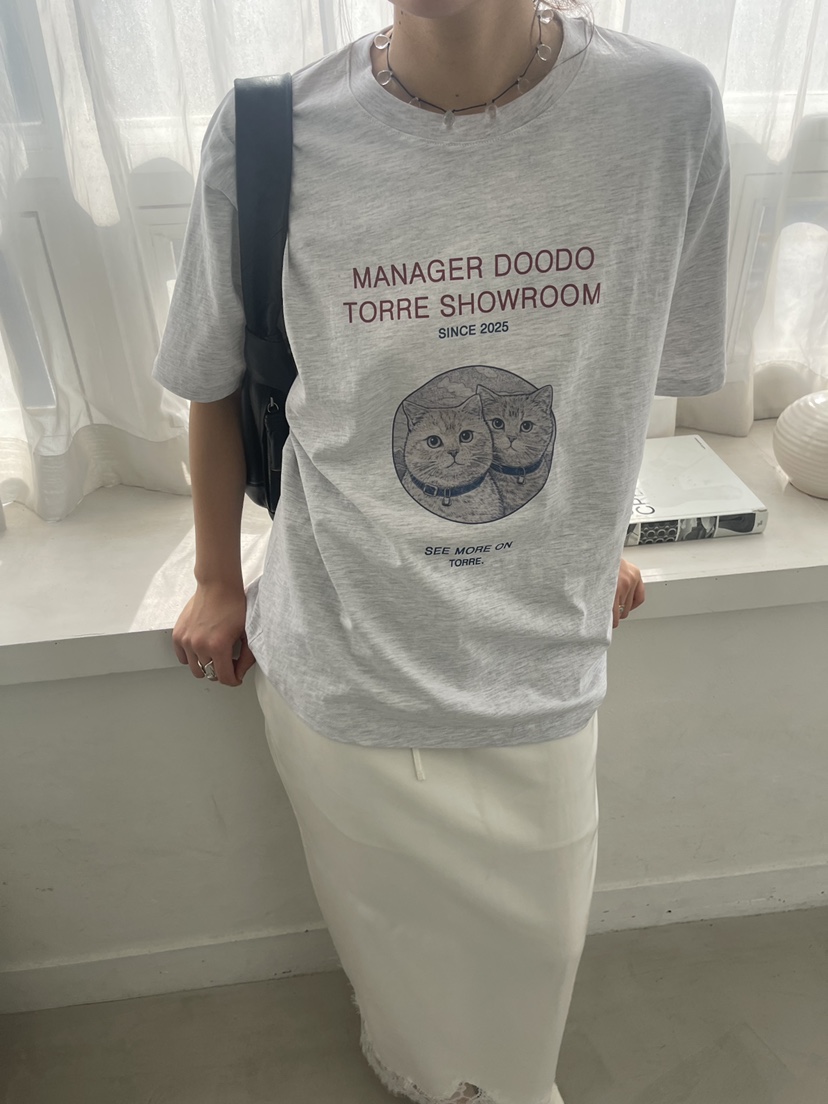 TORRE東大門代購女裝新品職業人氣休閑26春夏真品推薦T恤TORRET恤